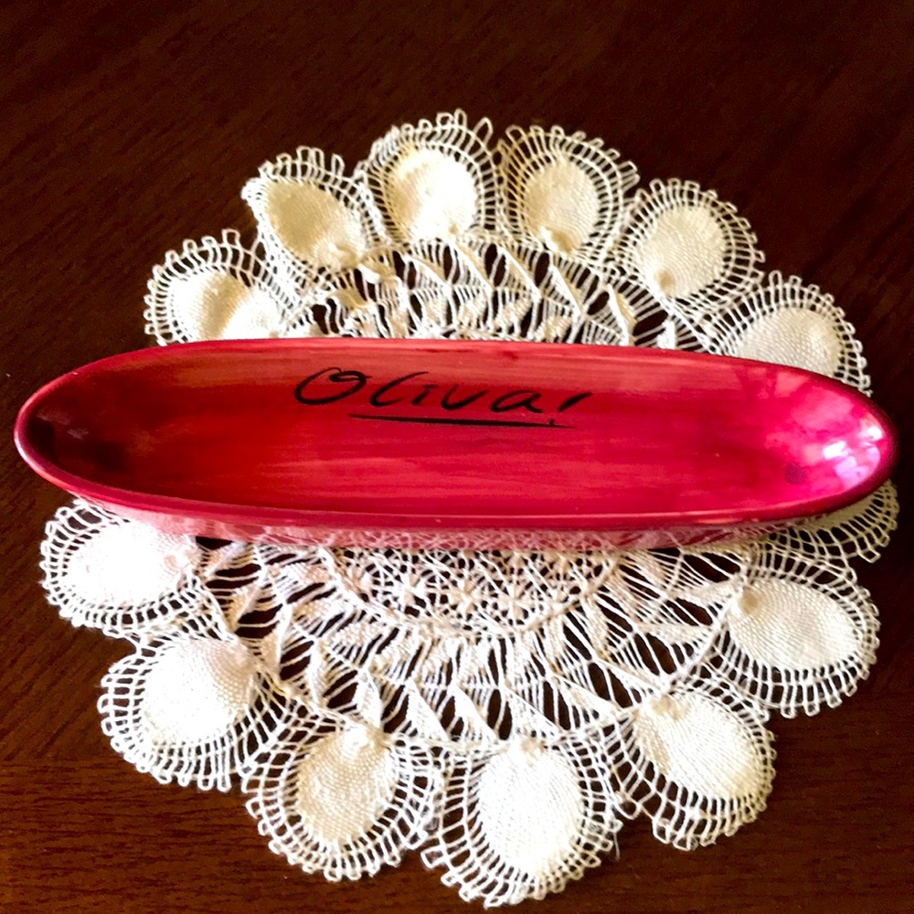 Olive Boat. Fun to use everyday or at appetizer time